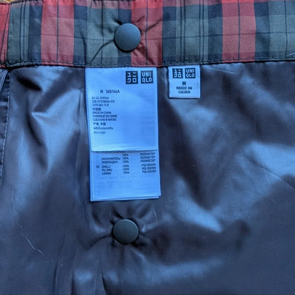 Uniqlo Quilted Mini Skirt